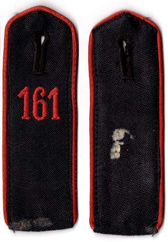 Collection of Post 1939 Hitlerjugend Shoulder Straps of the Allgemeine Hitlerjugend