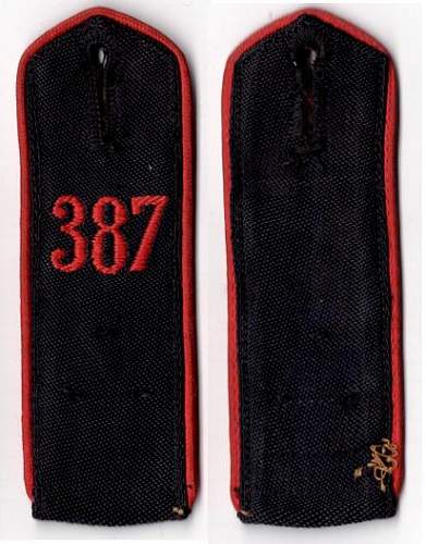 Collection of Post 1939 Hitlerjugend Shoulder Straps of the Allgemeine Hitlerjugend