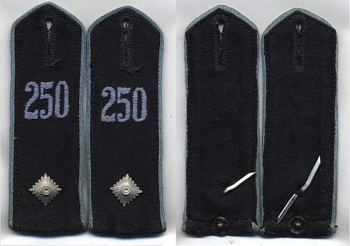 Collection of Post 1939 Hitlerjugend Shoulder Straps of the Allgemeine Hitlerjugend