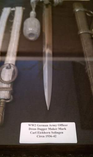 My Dagger displays