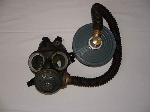 Some rare pieces from Post WW2 British Gas Mask Developement