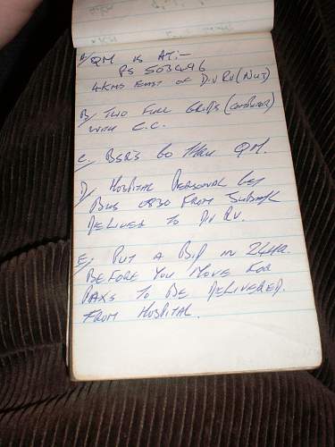 Interesting little RSM's notebook from Desert Storm