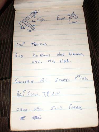 Interesting little RSM's notebook from Desert Storm