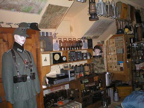 my new war room, german militaria