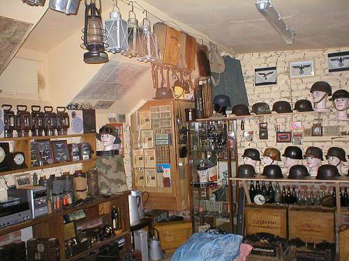 my new war room, german militaria