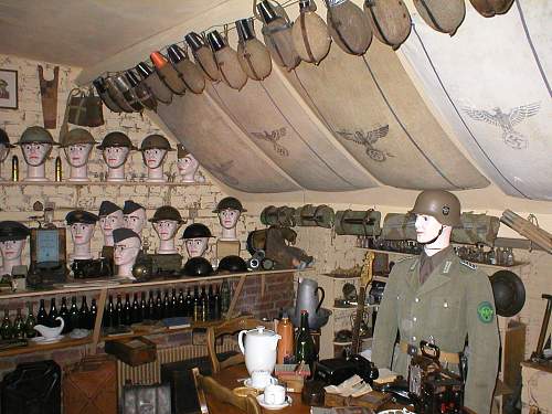 my new war room, german militaria
