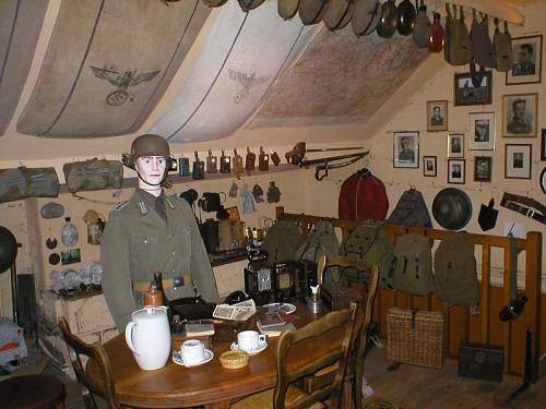 my new war room, german militaria