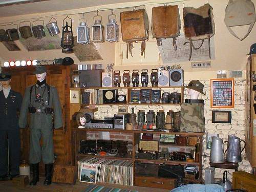 my new war room, german militaria