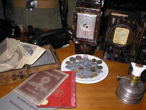 my new war room, german militaria