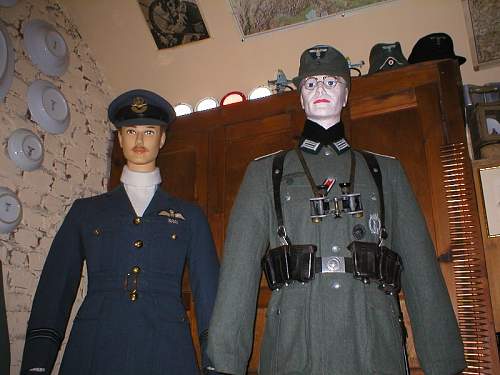 my new war room, german militaria