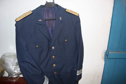 portuguese airbone coronel tunic and portuguese military academy graduet tunic