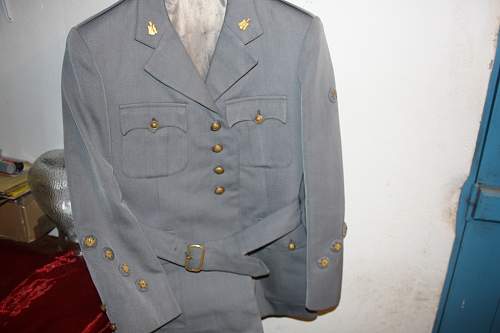 portuguese airbone coronel tunic and portuguese military academy graduet tunic