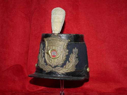 My rather scarce original AMERICAN CIVIL WAR MARINES Shako !!!