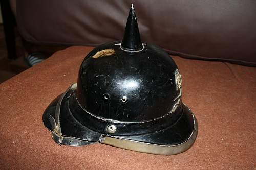 portuguese g.n.r helmet very rare the company it was called os cossacos do tejo