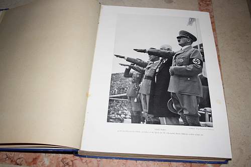 3º reich sports foto album anda cigarrete case 100% original bought in germany