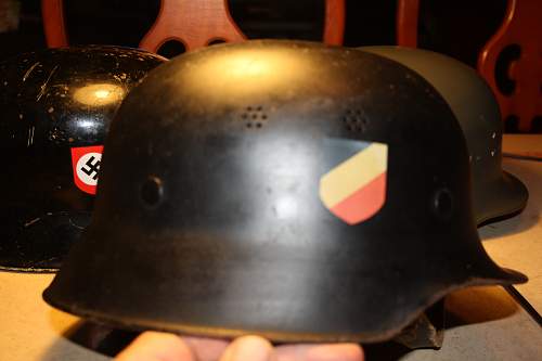polizei or civilian helmet