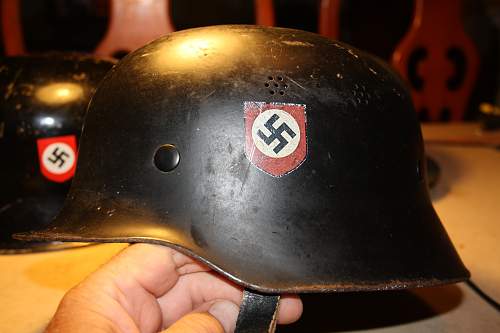 polizei or civilian helmet