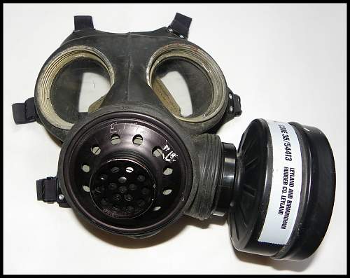 Some rare pieces from Post WW2 British Gas Mask Developement