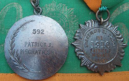 Historicaly important IRISH EASTER UPRISING MEDAL GROUP rare Officially Named GROUP to G.P.O recipiant.