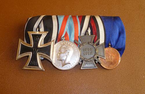 German Medal Bars