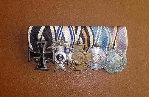 German Medal Bars