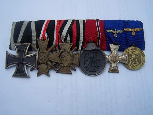 German Medal Bars