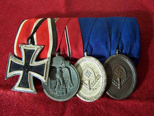 German Medal Bars