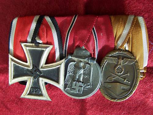 German Medal Bars