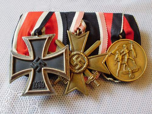 German Medal Bars