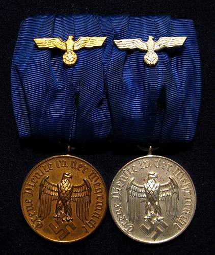 German Medal Bars