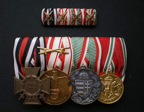 German Medal Bars