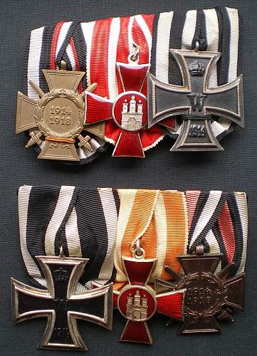 German Medal Bars