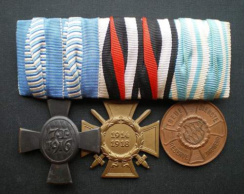 German Medal Bars