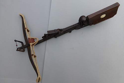 Had to buy this 16th Century German Crossbow called a schnäpper