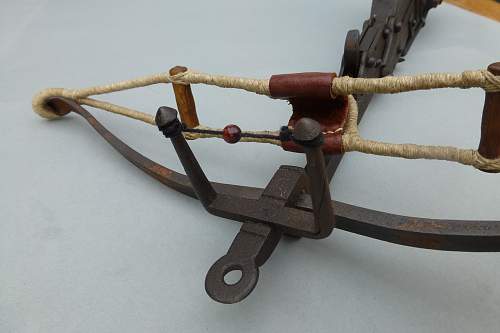 Had to buy this 16th Century German Crossbow called a schnäpper