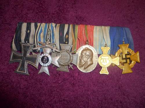 German Medal Bars