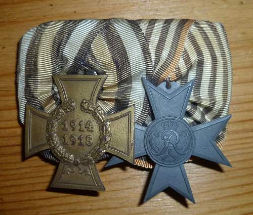 German Medal Bars