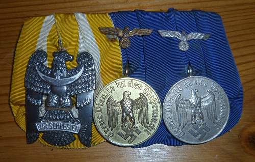 German Medal Bars