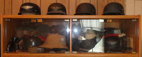 Small Wall Of Helmets