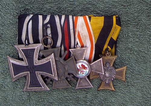 German Medal Bars