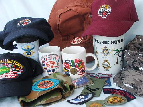 Coffee Mugs with a military theme