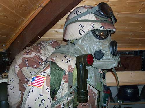 US &quot;Operation Desert Storm&quot; display.