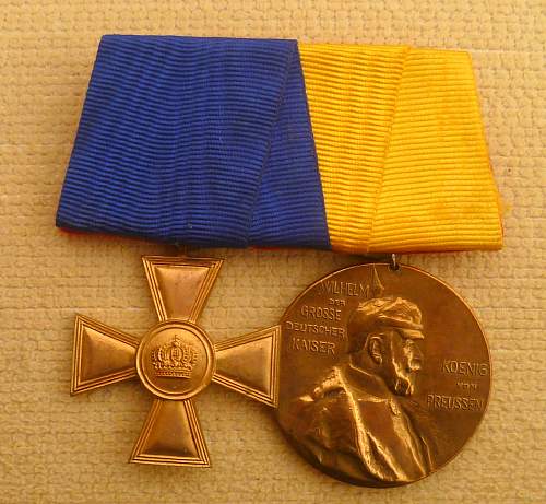 German Medal Bars