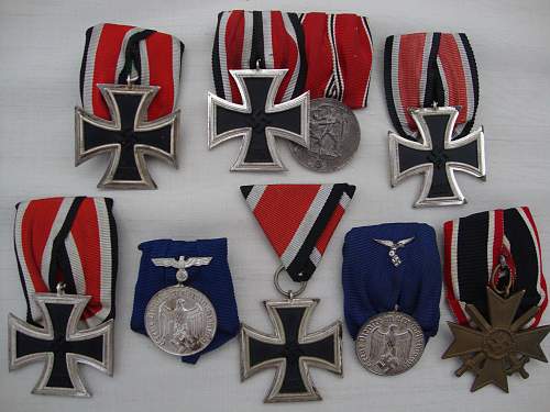 My Medal Bars and Single Mounted Medals Collection