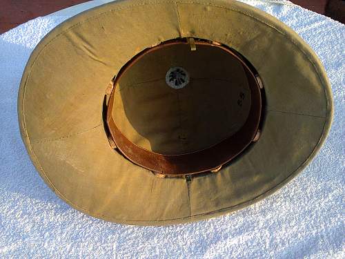 german navy postcards and italian afrika helmet