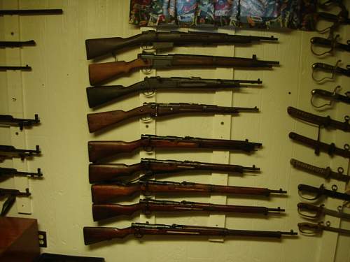 My gun collection - Display ideas.