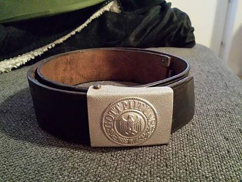 New stuff! LW-lantern and Wehrmacht parade-belt :)