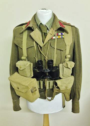 WW2 British Officers Uniform and Equipment