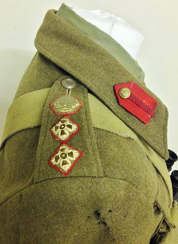 WW2 British Officers Uniform and Equipment