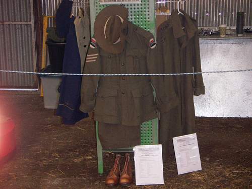Tasmanian Midlands Military Meet 2014 display